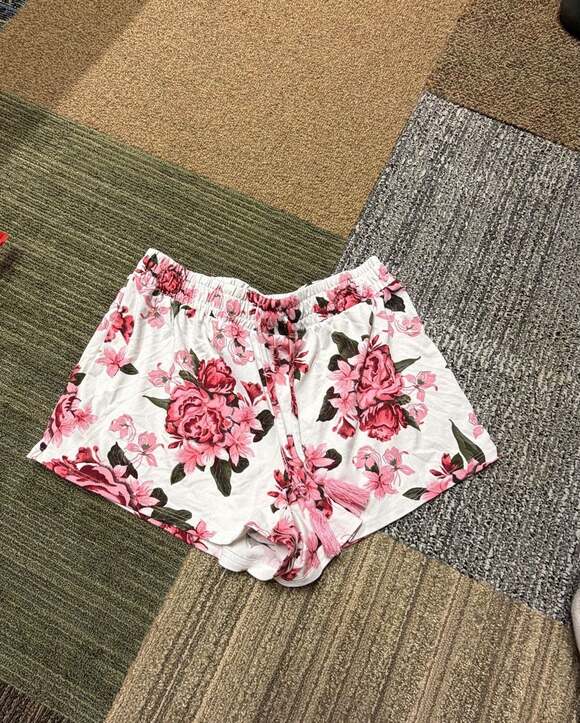 Hot Kiss Other - Hot Kiss Floral Print Lounge Shorts Size M